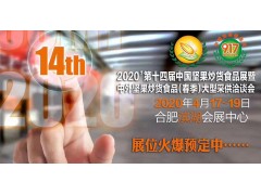 2020年合肥第14屆中國(guó)堅(jiān)果炒貨食品展